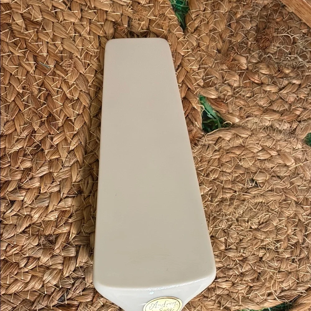 Andrea By Sadek Cake Server with Fruit and Blossoms Design